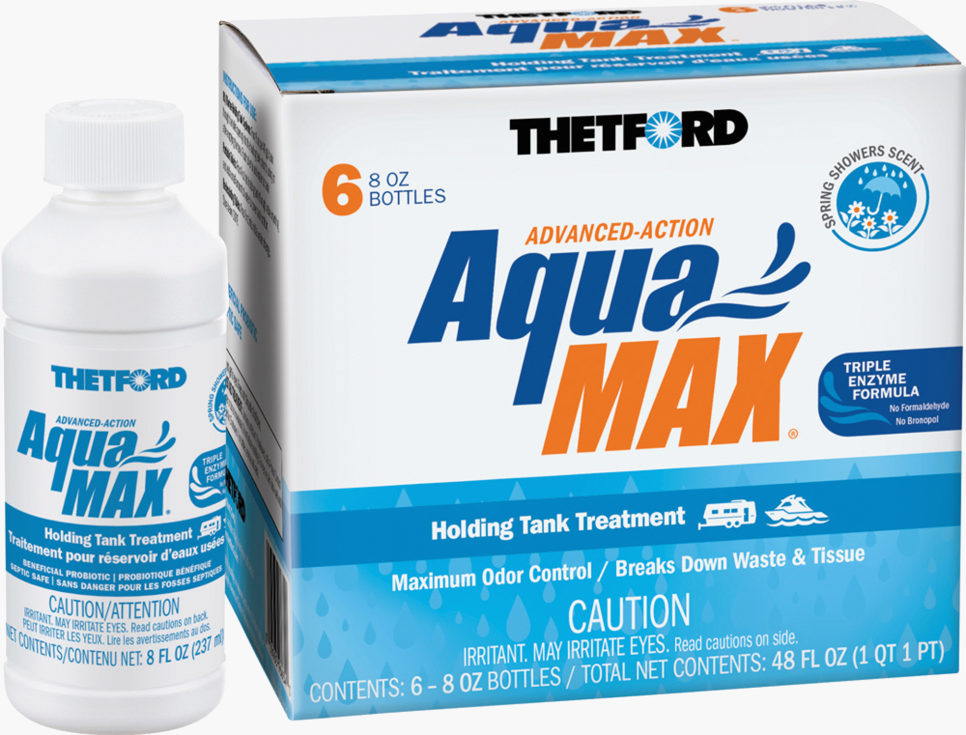 THETFORD CORP | 96634 | Aquamax Spring Showers - 6 pack/8 oz.