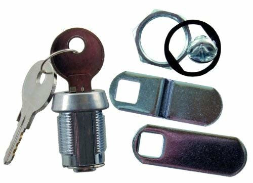 JR Products 00165 7/8" J236 Keyed Compartment Door Cam lock