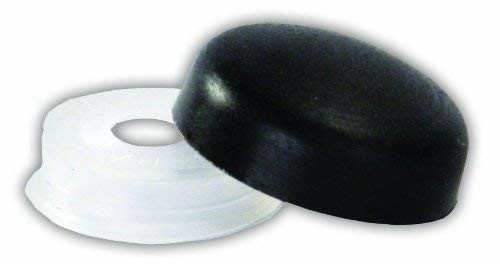 JR Products 20385 Black Screw Covers - 14pk