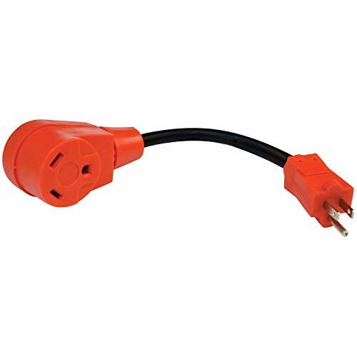 Valterra A10-1530 Mighty Cord RV 15AM-30AF Red Dogbone Adapter