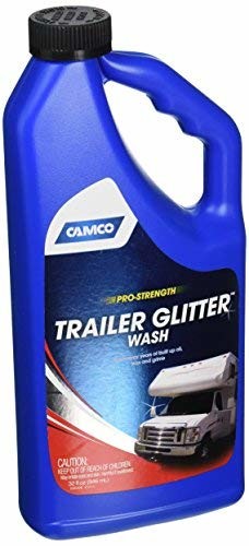 Camco 40603 32oz RV Trailer Glitter Wash Cleaner