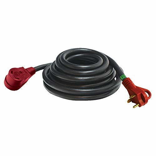 Valterra A10-3050EH Mighty Cord 50' Red 30A Extension Cord