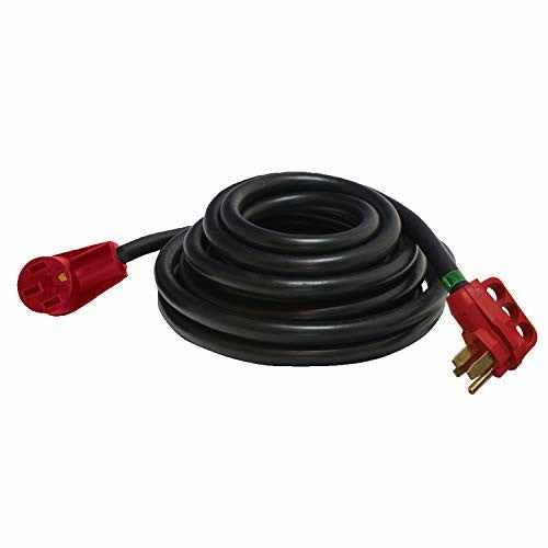 Valterra A10-5025EH Mighty Cord 25' Red 50A Extension Cord