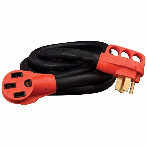 Valterra A10-5015EH Mighty Cord 15' Red 50A Extension Cord