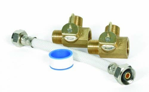 Camco 35953 8" Permanent By-Pass Kit with Brass Valves
