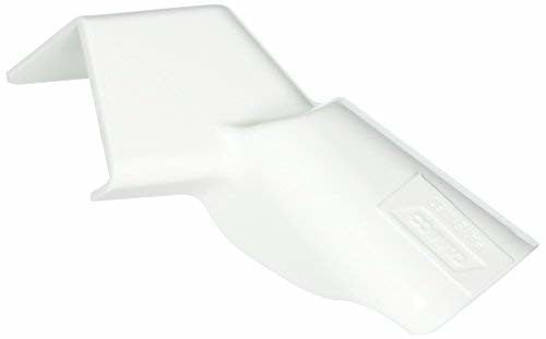 Camco 42134 White Clip-On Rain Gutter Water Spouts with Extension - 4pk