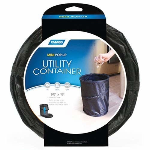Camco 42903 9-1/2" x 13" Mini Pop-up Utility Container