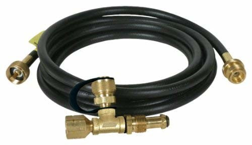 Camco 59103 Olympian 3-Port Tee Propane Appliance Kit with 12' Hose