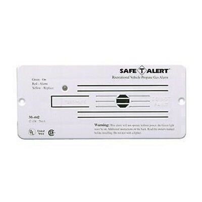 Flush Mount Propane Gas Alarm | White | Safe-T-Alert | 30-442-P-WT