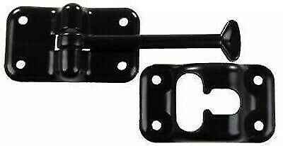 JR Products 10324 3-1/2" Black T-Style Door Holder