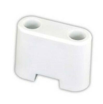 JR Products 10685 Polar White T-Style Door Holder Bumper