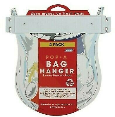 Camco 43593 Pop-A-Bag Plastic Grocery Bag Hanger