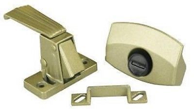 JR Products 20505 Brown Plastic Privacy Latch