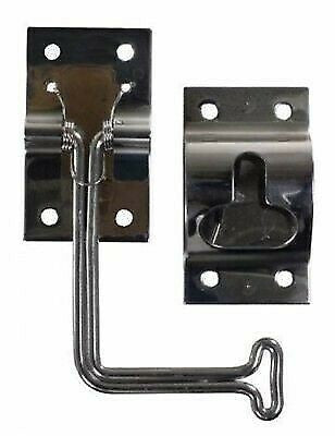 JR Products 06-11875 6" Stainless Steel 90 Degree Entry Door Holdback