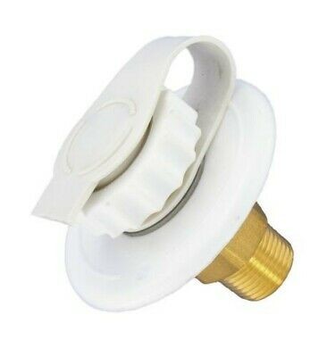 Valterra A01-0170LF White 2-3/4" City Water Fill with Flange