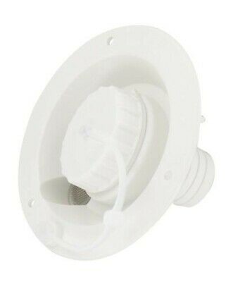 Valterra A01-2003 White Gravity Water Hatch with 1/2" Air Vent