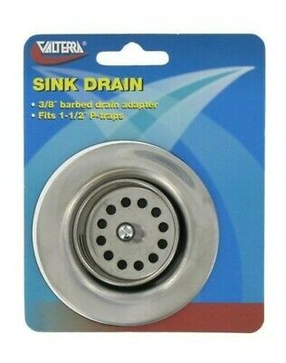 Valterra A01-2011VP 1-1/2" Stainless Strainer with 3/8" Barb Adapter
