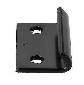 JR Products 11855 Black Powder Coated Fold Down Camper Repl. Catch - 2pk