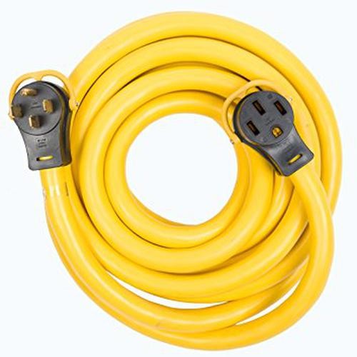 Arcon 11535 30' Yellow 50A RV Electrical Extension Cord