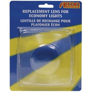 Arcon 11826 Clear Single/Double Repl. Dome Light Repl. Lens