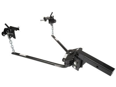Husky 32464 Round Bar 1,400lb Weight Distribution Hitch with 2-1/2" Shank