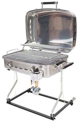 Faulkner 51322 Stainless Steel Propane Barbecue Grill with Igniter