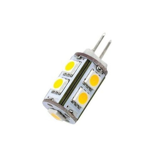 Arcon 51465 #JC10W 12V 9-LED Bright White Light Bulb - 6pk