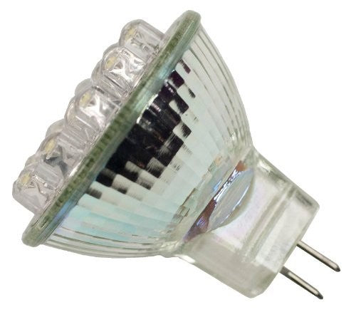 Arcon 50561 #MR11 12V 18-LED Soft White Light Bulb