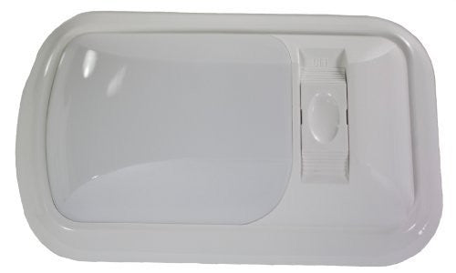 Arcon 20713 Euro Style LED Soft White Single Interior Light with White Lens