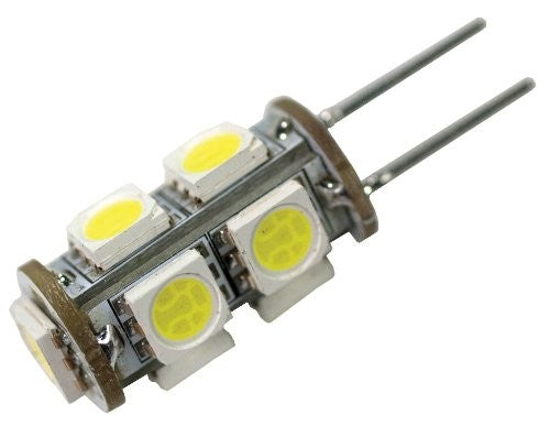 Arcon 50529 #JC10W 12V 9-LED Bright White Light Bulb