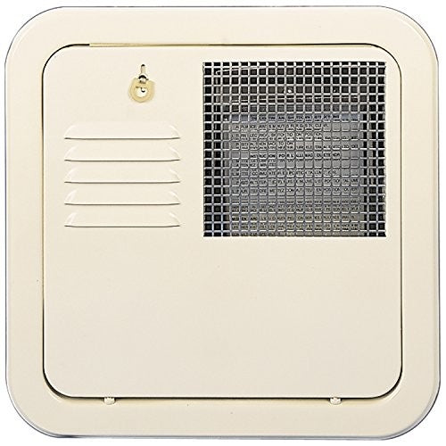 Suburban 6259ACW Colonial White 10 Gallon Flush Mount Water Heater Door