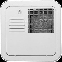 Suburban 6259APW Polar White 10 Gallon Flush Mount Water Heater Door
