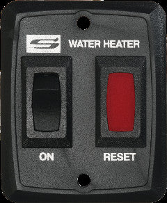 Suburban 234229 Black D/DE Water Heater Wall On/Off Switch