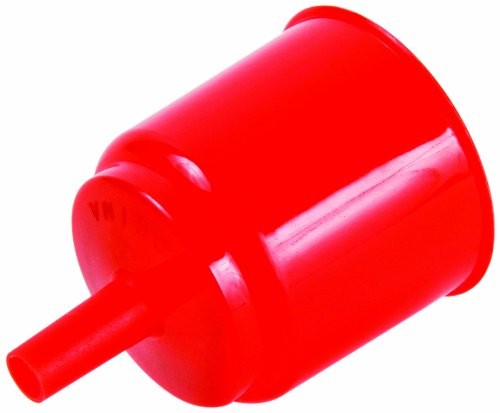 Camco 51051 2-1/4"D Red Plastic Fuel Funnel with Screen