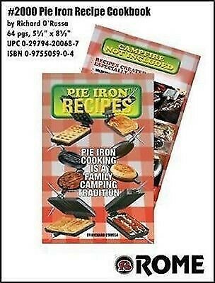 Rome Industries 2000 Campfire Pie Iron Recipes Book