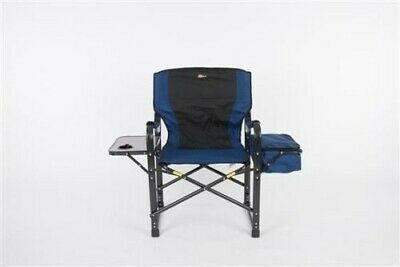 Faulkner 49581 Blue & Black EL Capitan Folding Director's Chair