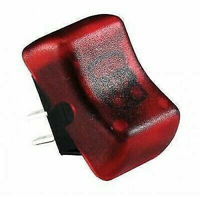 JR Products 12045 Red Illuminated On/Off Switch Replacement