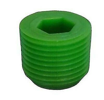 Icon 12482 ABS Plastic 3/8" Freshwater Holding Tank Green Plug