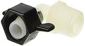 Shurflo 244-3366 1/2" FPT Swivel x 1/2" MPT Water Pump Elbow Adapter