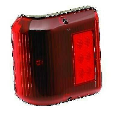 Bargman 34-86-202 #86 Series Red Wraparound Clearance Light