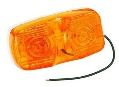 Bargman 32-003440 Double Bulb Amber Clearance/ Marker Light
