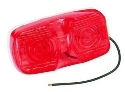 Bargman 32-003441 Double Bulb Red Clearance/ Marker Light