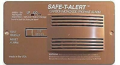 Safe-T-Alert 70-742-P-BR Brown Flush Mount CO/Propane Dual Gas Alarm