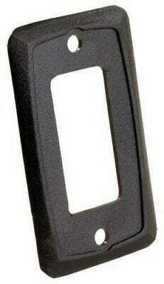 JR Products 13935 Black Furniture Switch Face Plate