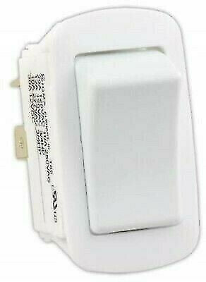 JR Products 14015 White Water Resistant On/Off Switch