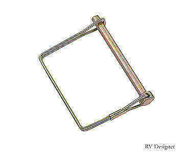 RV Designer H430 1/4" x 2-1/2" Safety Lock Pin