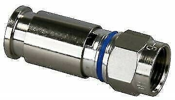 JR Products 47295 TV Coaxial RG6 Compression Cable End - 2pk