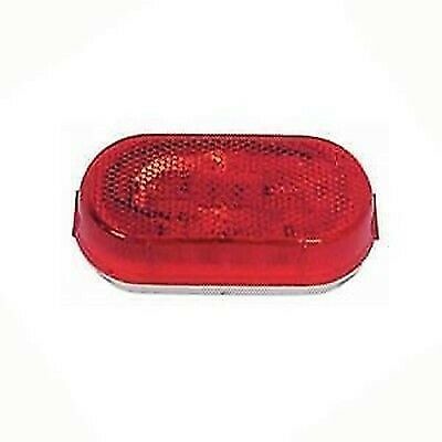 Peterson Mfg V108WR Red Side Marker Light with Built-in Reflector