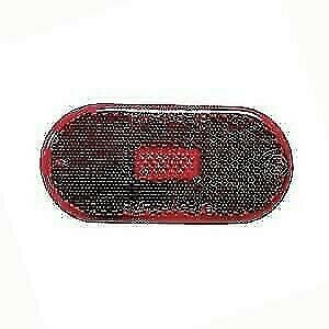 Peterson Mfg V128R Red Oval Side Marker Light with Reflex