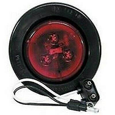 Peterson Mfg V164KR Red 2" LED Round Side Marker Light Kit